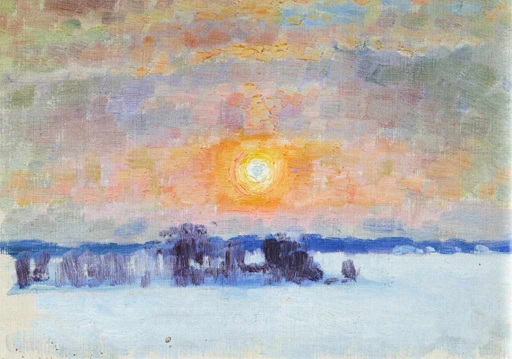 Eero Järnefelt - 115, Sole invernale